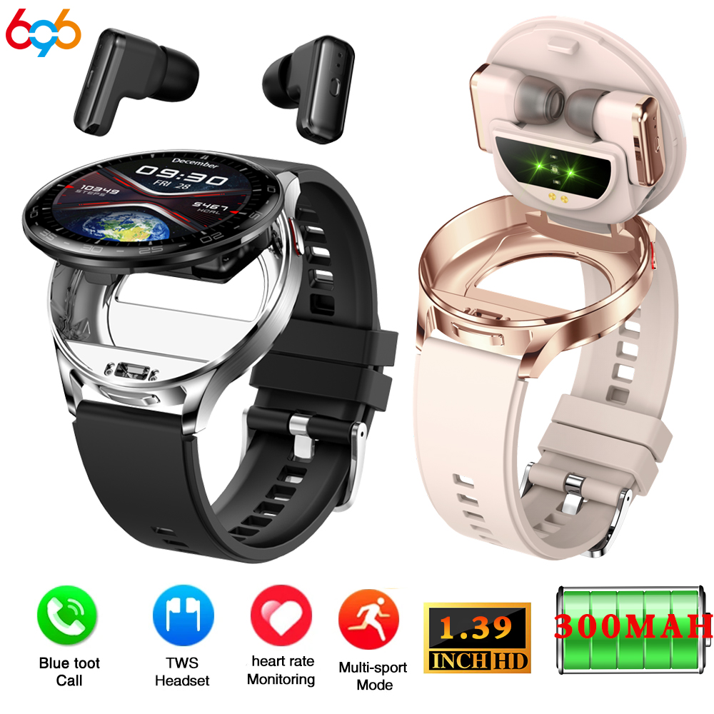 Smartwatch Noise Watches For Men - 2 In 1 TWS Headset Smart