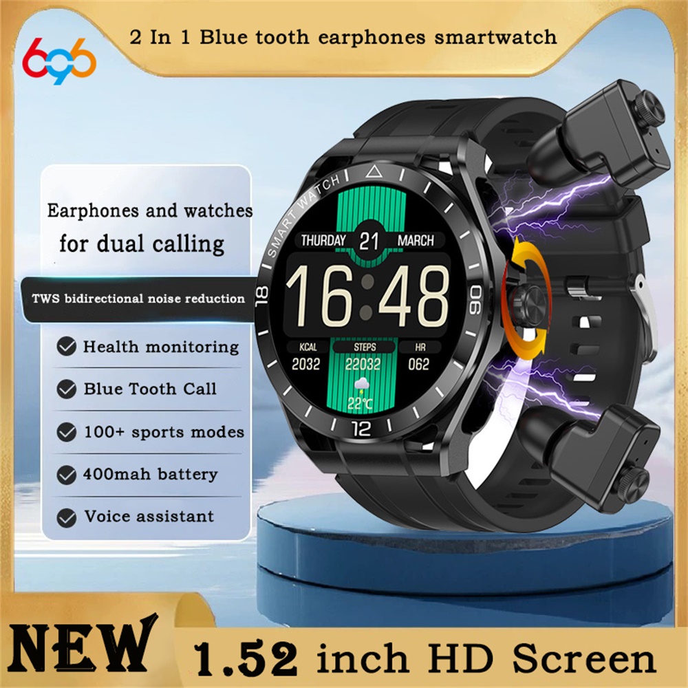 Smartwatch Noise Watches For Men - 696 Men Blue Tooth Call Earphones