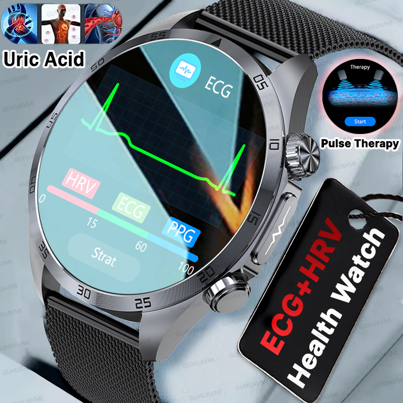 Smartwatch Professional Watches For Men - 2026 New ECG+PPG Monitor Pulse Therapy