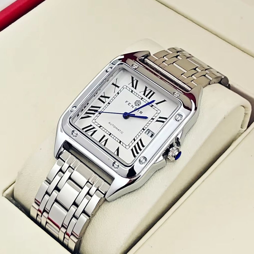 Smartwatch Watches Best Gift For Men - Luxury Square Watch for Men, Calendar