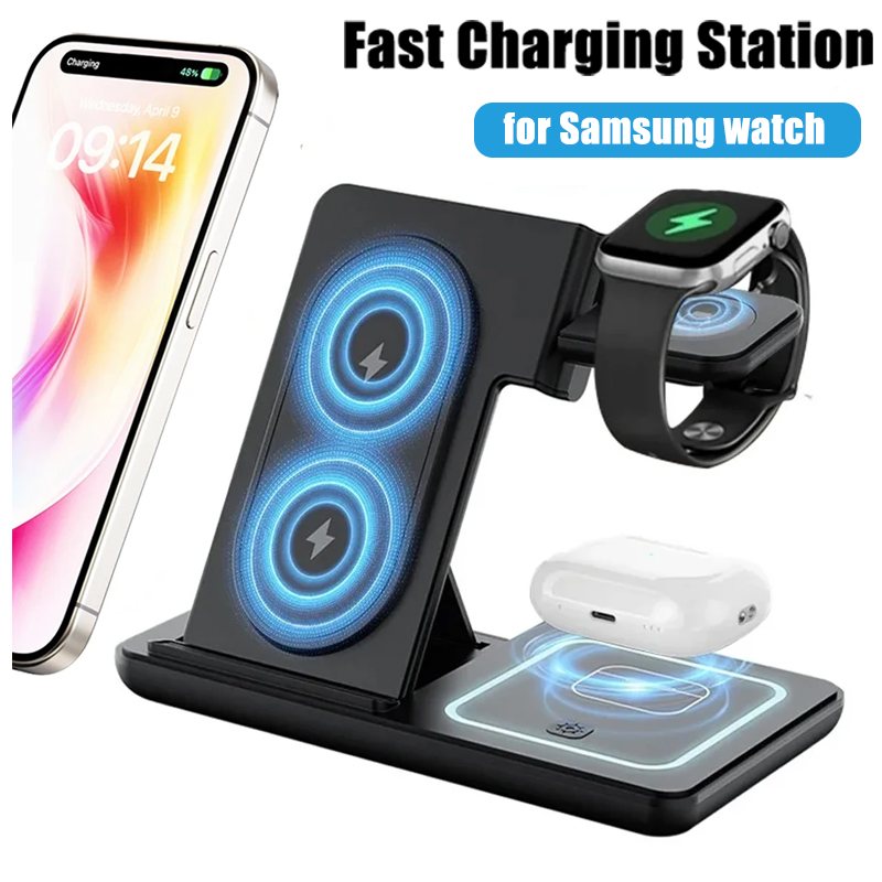 Watches Smartwatch Samsung - 3 in 1 Foldable Wireless Charger