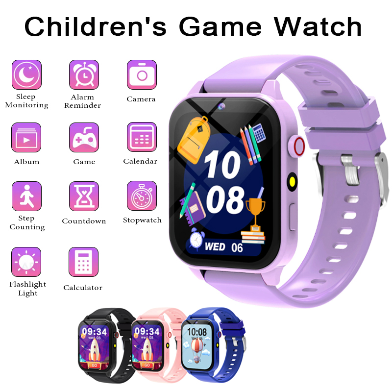 Smartwatch Watches Gift For Boys - Smartwatch Children's Games Watch 1.83 Inch