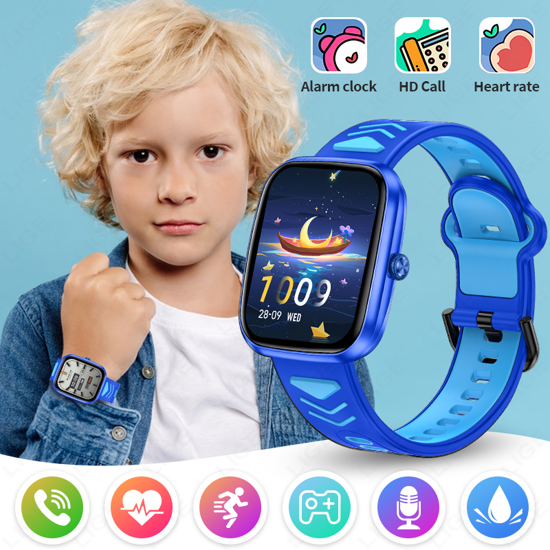 Smartwatch Watches Gift For Boys - LIGE 2026 Kids Smart Watch Child