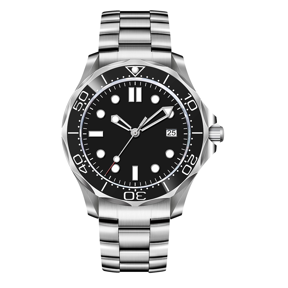 Luxury Ceramic Watch - Custom Logo nh35 Watch 41mm Sapphire