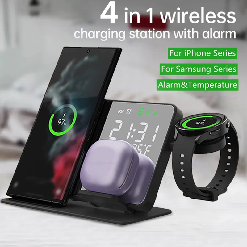 Wireless Charger Alarm Clock S - Watches Smartwatch Samsung 评论和价格