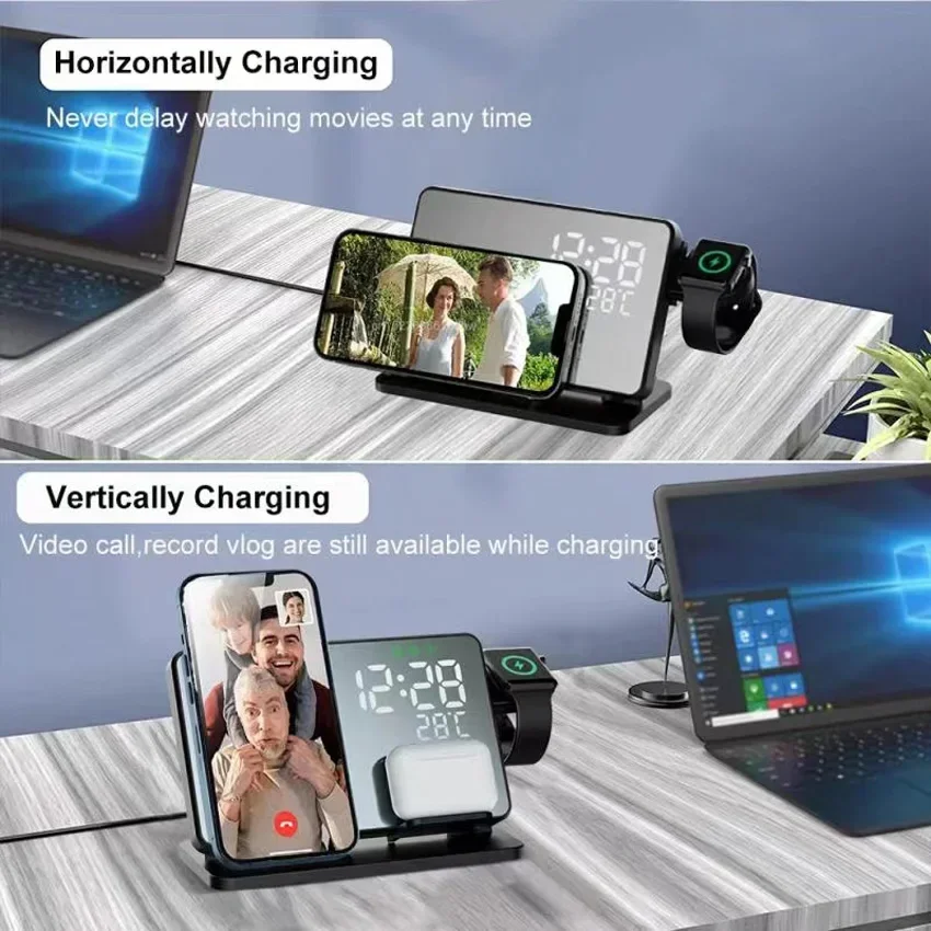 Wireless Charger Alarm Clock S - Watches Smartwatch Samsung 评论和价格