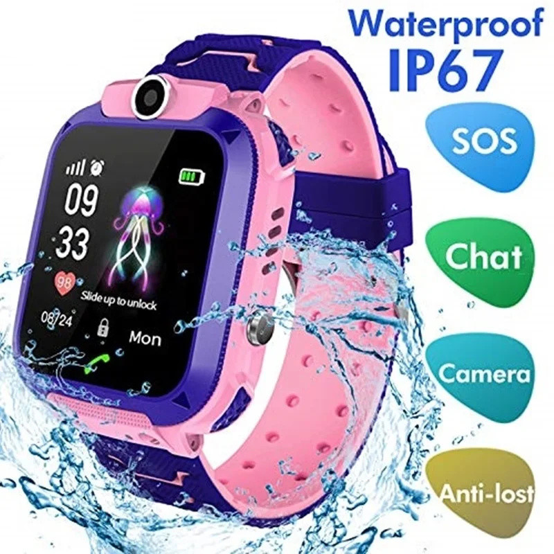 2G Kids Smart Watch SOS Call L - Smartwatch Watches Gift For Boys 评论和价格