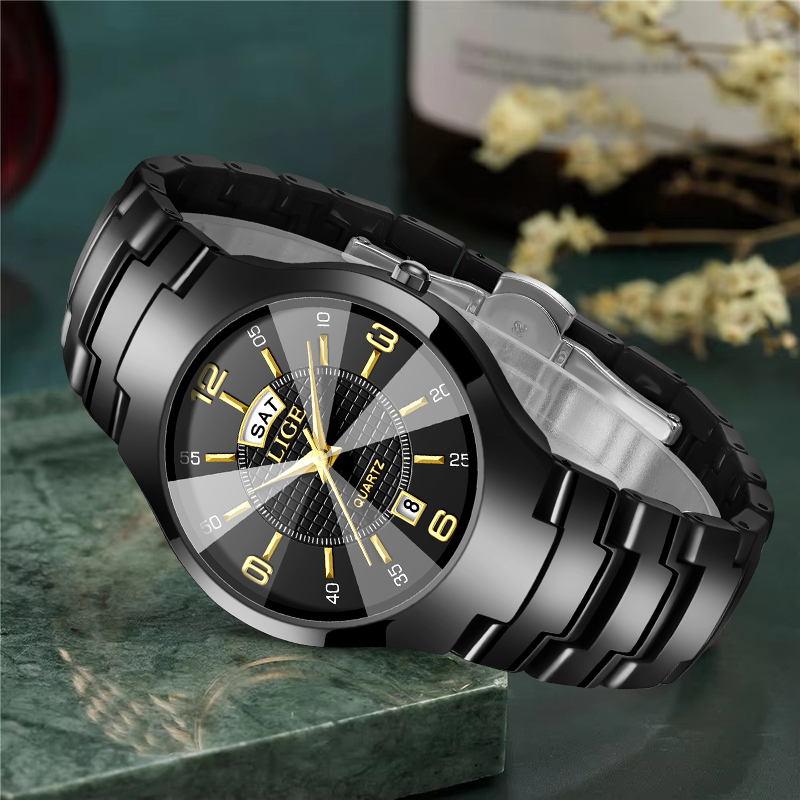 LIGE Fashion Elegant Women's W - Luxury Ceramic Watch 评论和价格