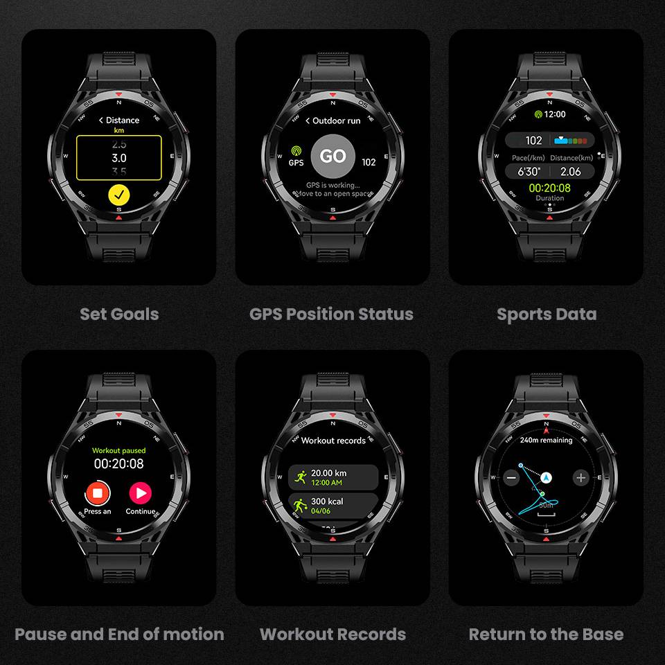 Leadoys X2B Men's Rugged Smart - Smartwatch Watches Best Gift For Men 评论和价格