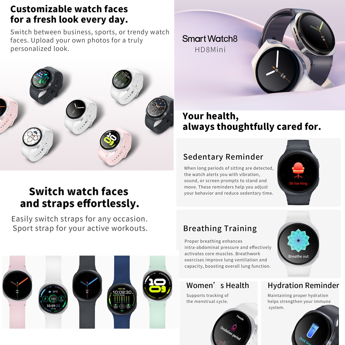 2026 New Watches 8 Mini GPS Tr - Smartwatch Professional Watches For Men 评论和价格