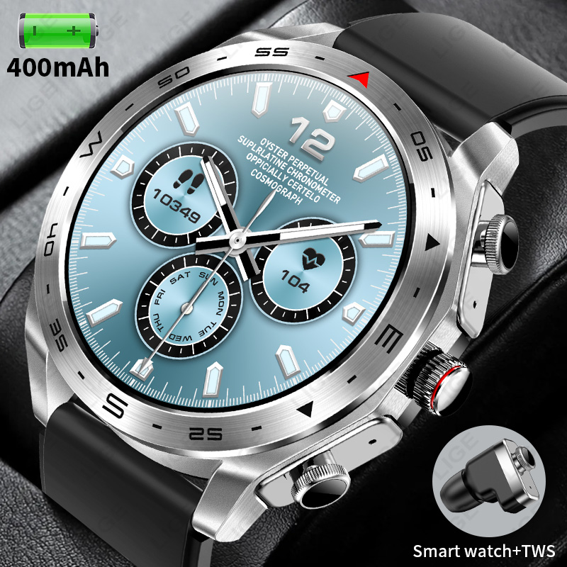 New Smart Watch TWS 2in1 with  - Smartwatch Noise Watches For Men 评论和价格