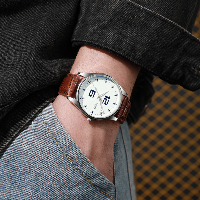 Luxury Men's Quartz Watch Blue - Smartwatch Watches Gift For Boys 评论和价格