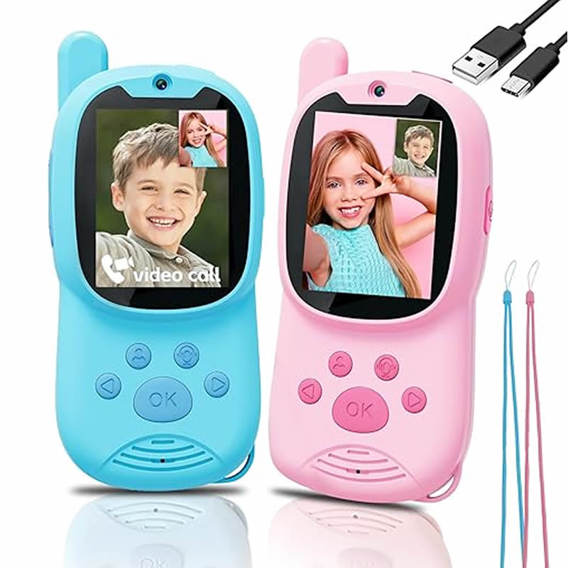 Walkie Talkies Cute 2Pack Rech - Smartwatch Watches Gift For Boys 评论和价格