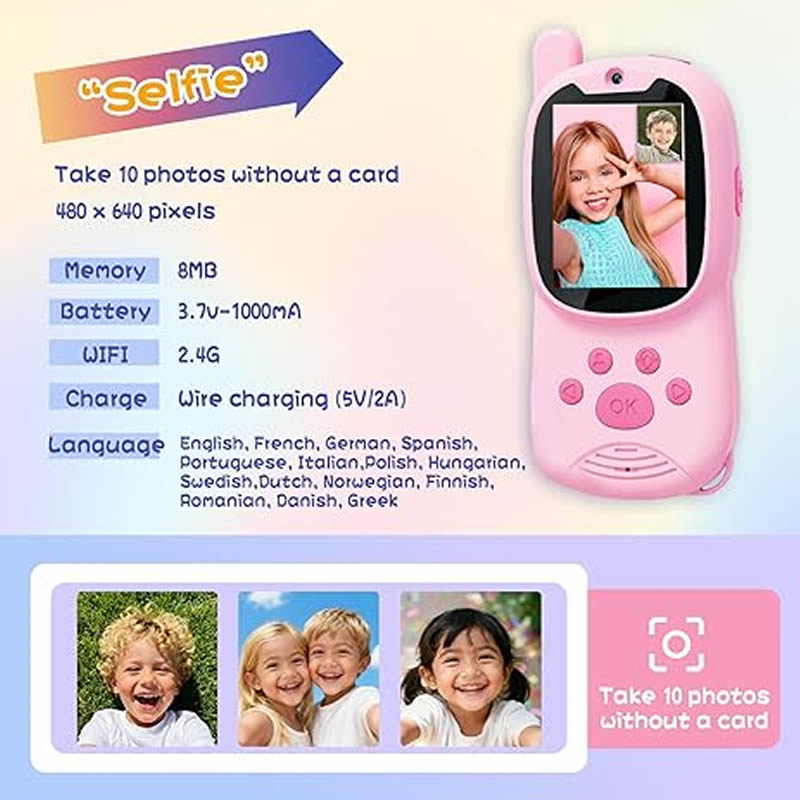 Walkie Talkies Cute 2Pack Rech - Smartwatch Watches Gift For Boys 评论和价格