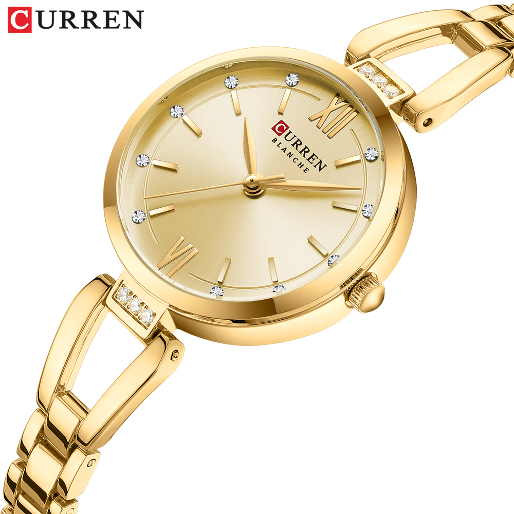 CURREN Women's Watches Elegant - Luxury Ceramic Watch 评论和价格