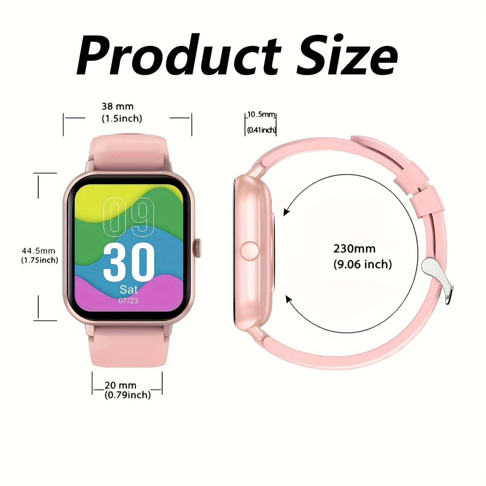 1.44inch Smart watch, wireless - Smartwatch Iphone Watch For Men 评论和价格