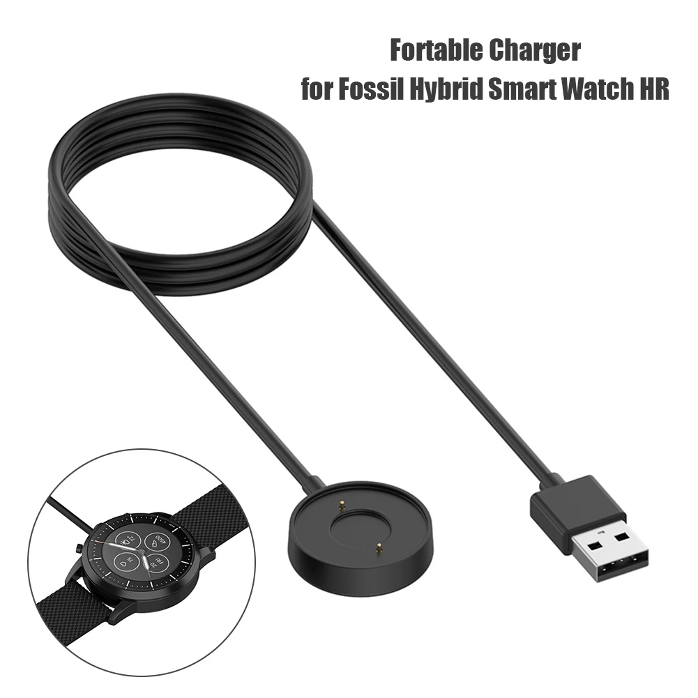 3 Feet Cable USB Charger Small - Fossil Watches Smartwatch Hybrid 评论和价格