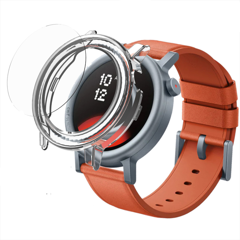 Hard Edge Shell Glass Screen P - Smartwatch Nothing Watches 评论和价格