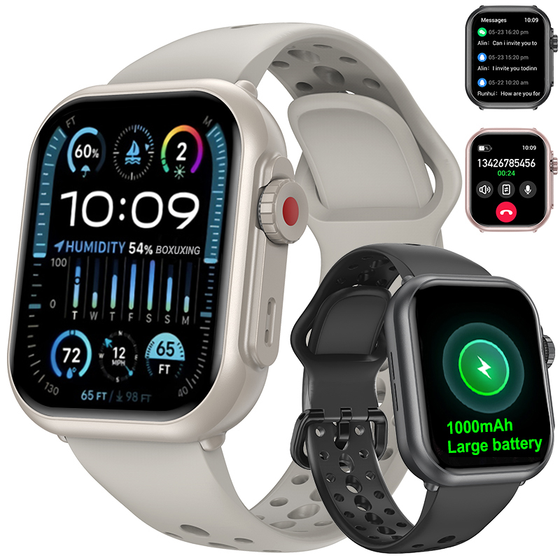 Watch Ultra K62 Men Women 1000 - Smartwatch Square Watches For Men 评论和价格