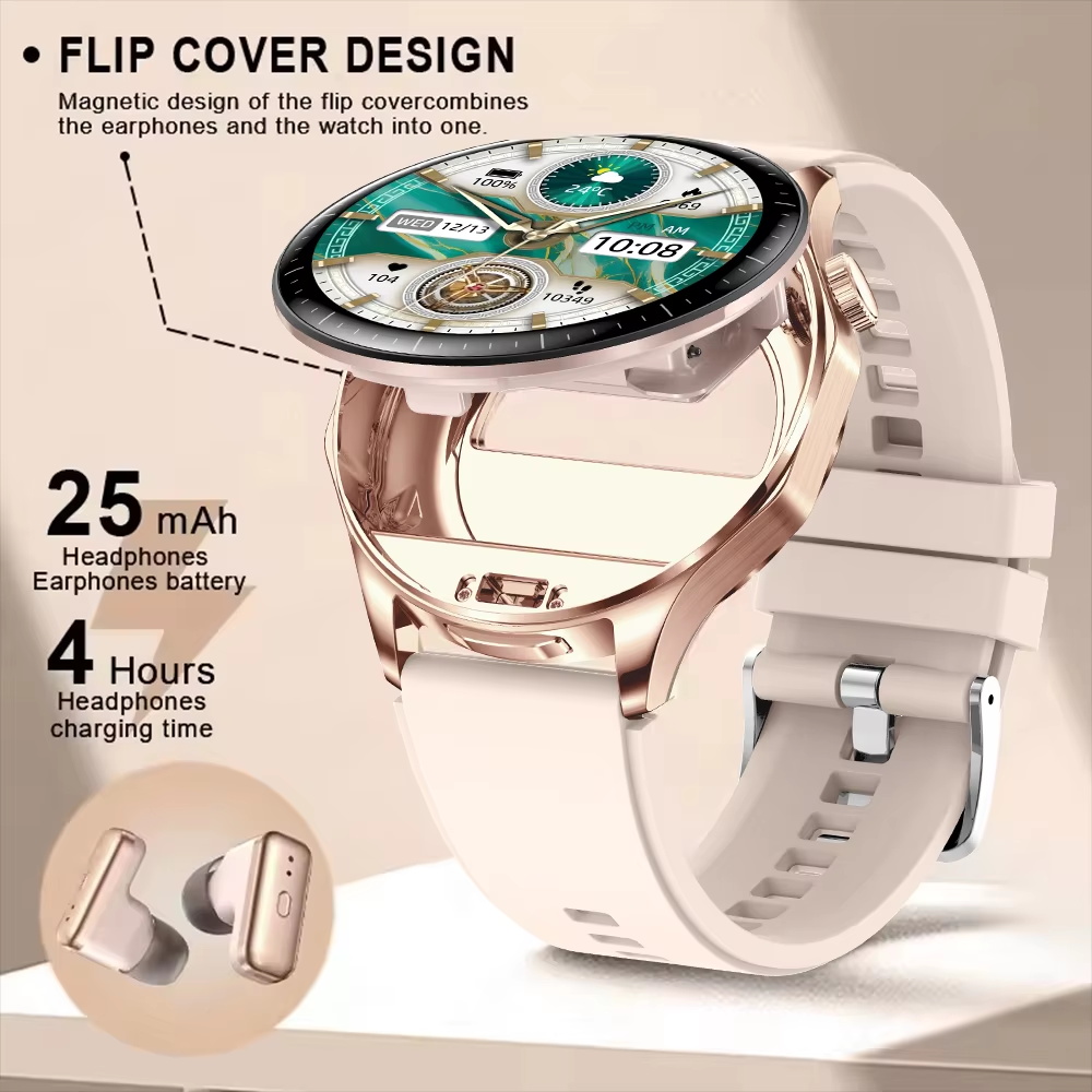 2 In 1 TWS Headset Smart Watch - Smartwatch Noise Watches For Men 评论和价格
