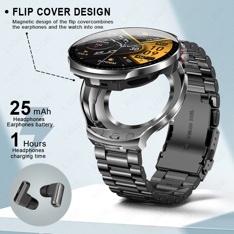 New Smart Watch BT Call Wirele - Smartwatch Noise Watches For Men 评论和价格