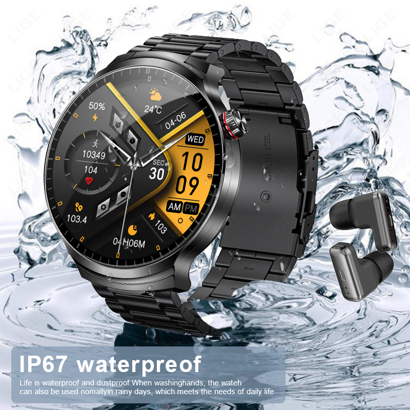 New Smart Watch BT Call Wirele - Smartwatch Noise Watches For Men 评论和价格