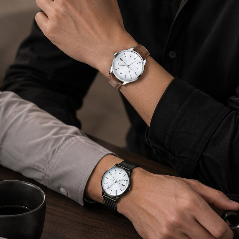2Pcs YAZOLE Men Business Watch - Smartwatch Watches Best Gift For Men 评论和价格