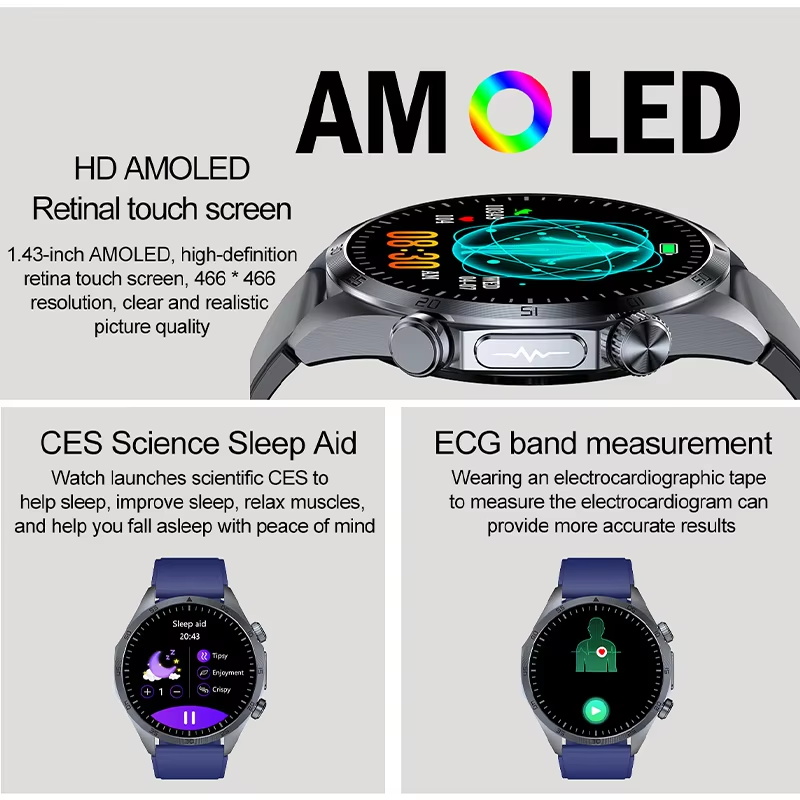 2026 New ECG+PPG Monitor Pulse - Smartwatch Professional Watches For Men 评论和价格