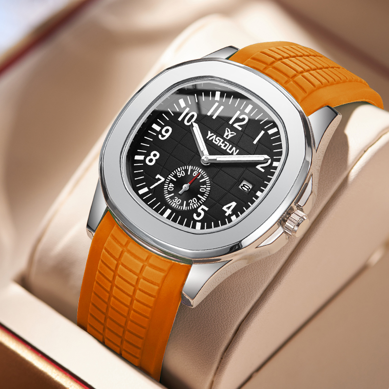 Brand Sport Men‘s Watches Busi - Smartwatch Square Watches For Men 评论和价格