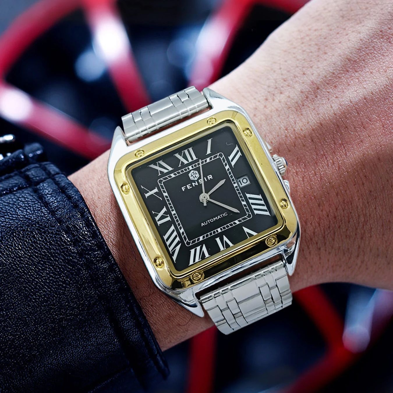 Square Business Men's Watch in - Smartwatch Watches Best Gift For Men 评论和价格