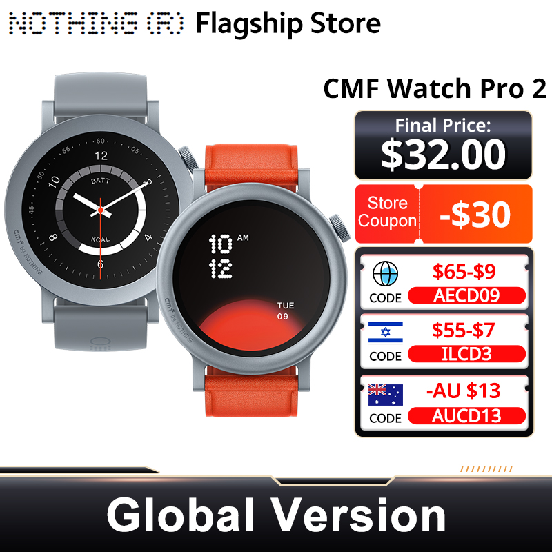 CMF by Nothing Global Version  - Smartwatch Nothing Watches 评论和价格