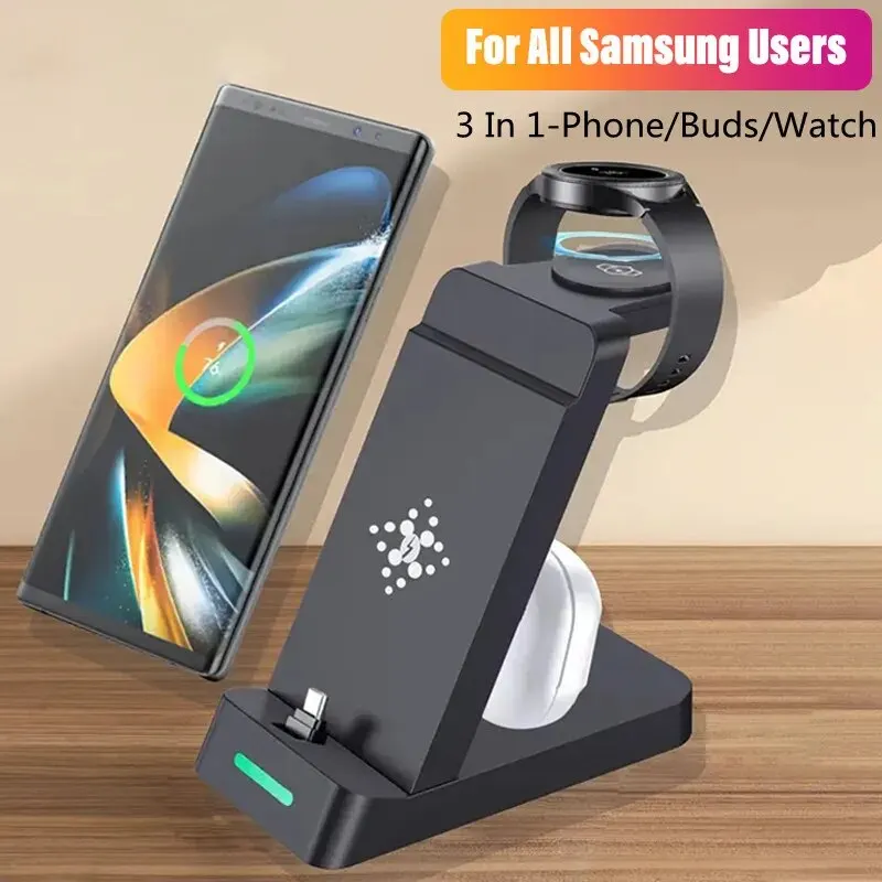 3 In 1 Charging Station for Sa - Watches Smartwatch Samsung 评论和价格