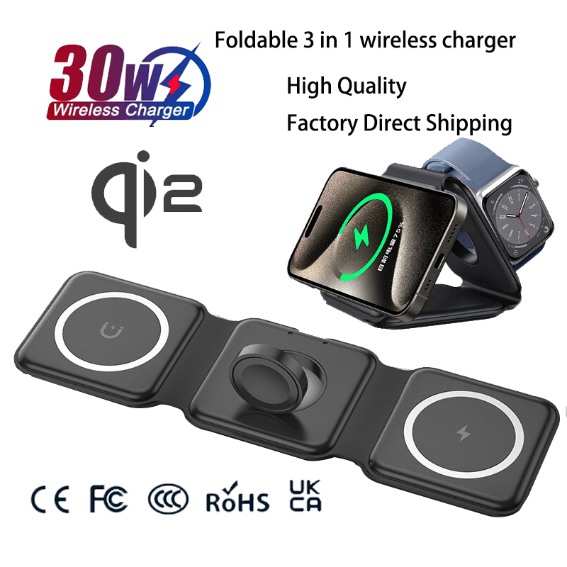 Universal Qi2 Magnetic Foldabl - Watches Smartwatch Samsung 评论和价格