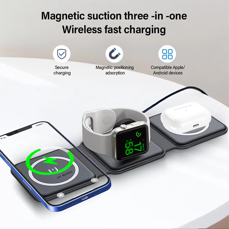Universal Qi2 Magnetic Foldabl - Watches Smartwatch Samsung 评论和价格