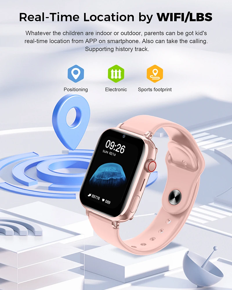 2025 Smart Watch Kids LBS Loca - Smartwatch Watches Gift For Boys 评论和价格