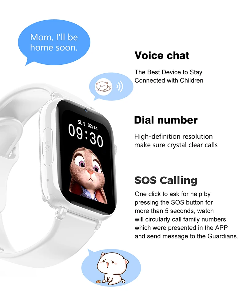 2025 Smart Watch Kids LBS Loca - Smartwatch Watches Gift For Boys 评论和价格
