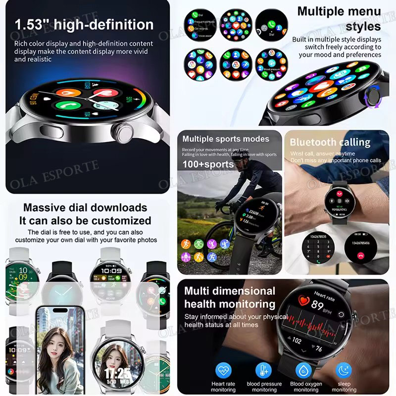 New SmartWatch for Men Women B - Smartwatch Nothing Watches 评论和价格