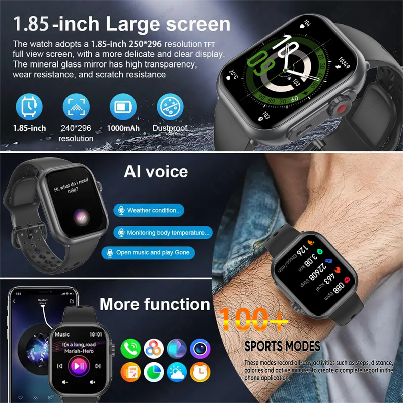 Watch Ultra K62 Men Women 1000 - Smartwatch Professional Watches For Men 评论和价格
