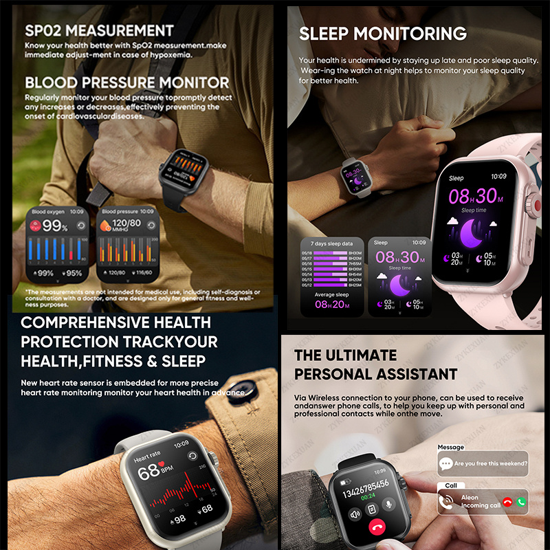 Watch Ultra K62 Men Women 1000 - Smartwatch Professional Watches For Men 评论和价格
