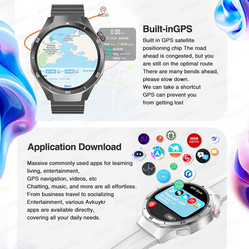 2026 New Watch 5 Pro GPS Map N - Smartwatch Professional Watches For Men 评论和价格