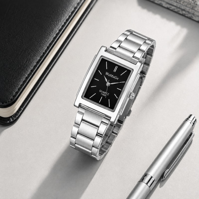 Luxury Stainless Steel Men Wat - Smartwatch Square Watches For Men 评论和价格