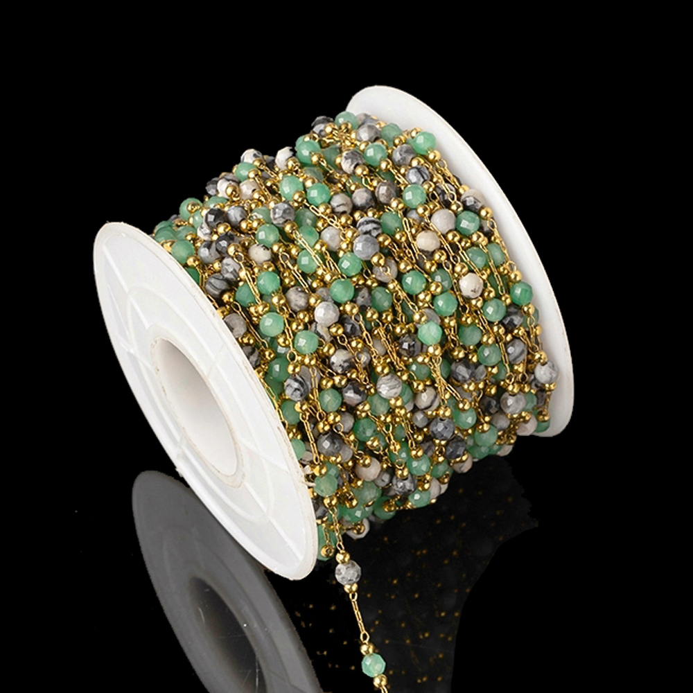 1Meter Elegant Mix Round Stone - Bracelet Link Remover 评论和价格
