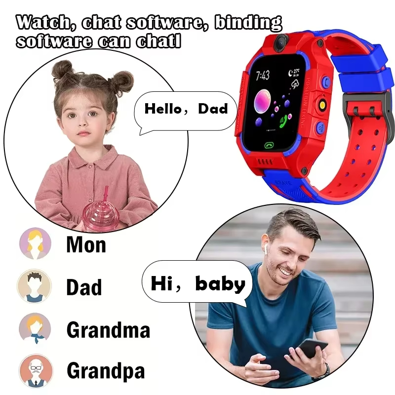 Lenov 5G Child Camera Smart Wa - Smartwatch Watches Gift For Boys 评论和价格