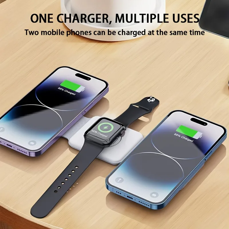 3 in 1 Portable Magnetic Wirel - Watches Smartwatch Samsung 评论和价格